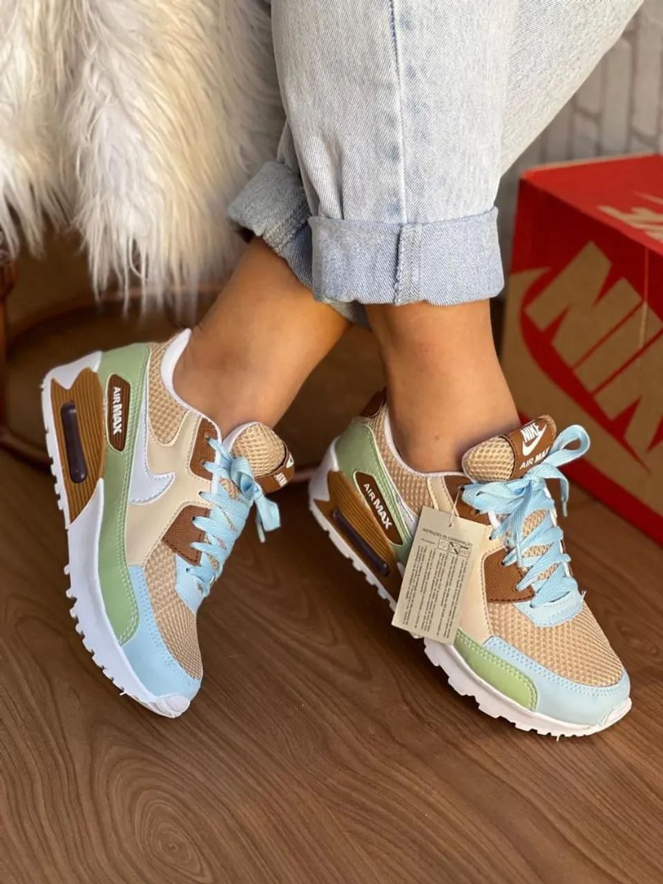 Nike Air Max 90 - Cores Pastel