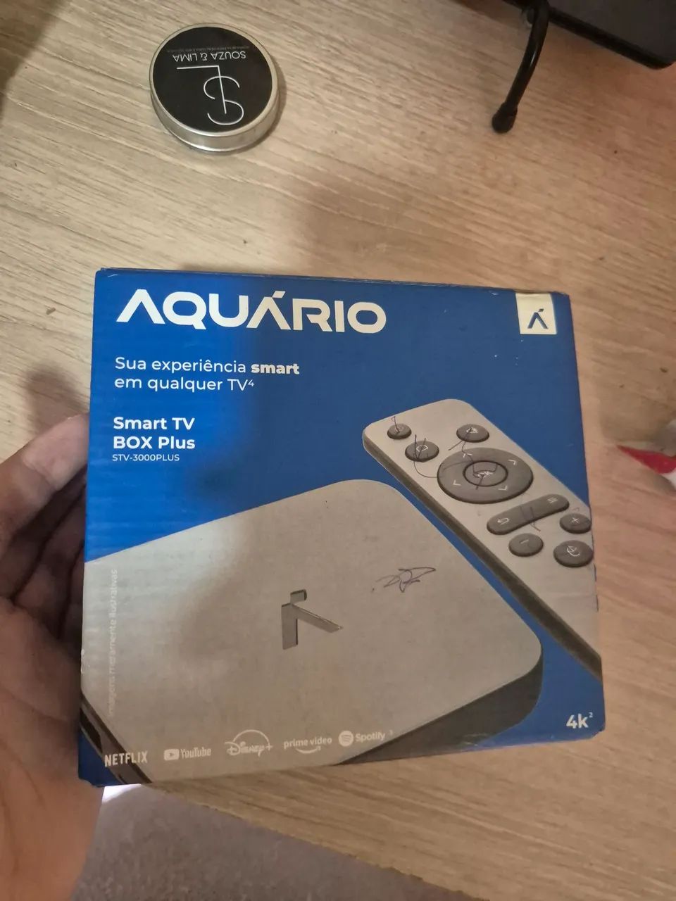 TV box aquário