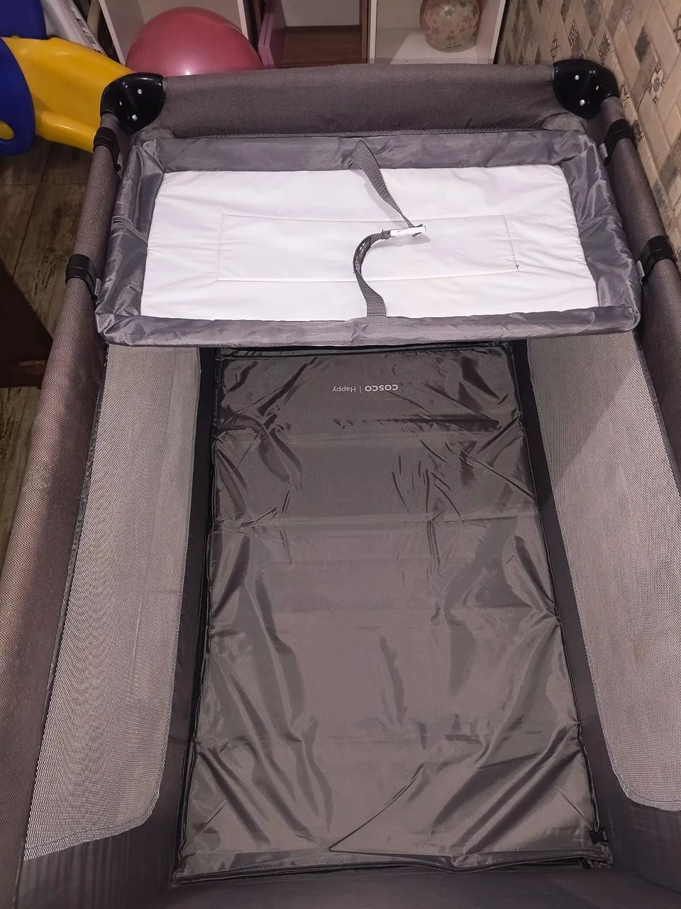 Berço Portátil Cosco Happy com Colchão - Foto 2
