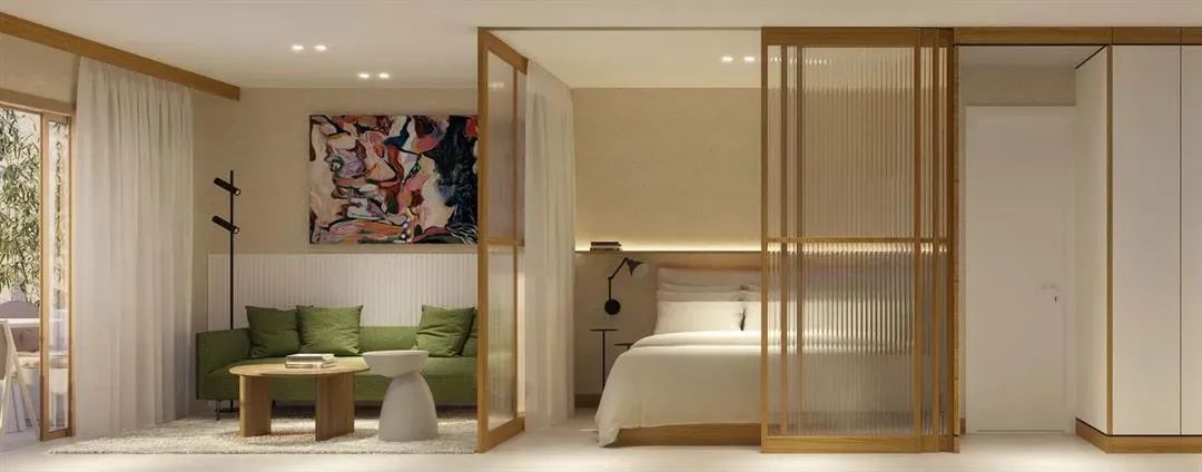 STUDIOS-SALA QUARTO-DOUBLE SUITES - 33m² a 117m² - Foto 4