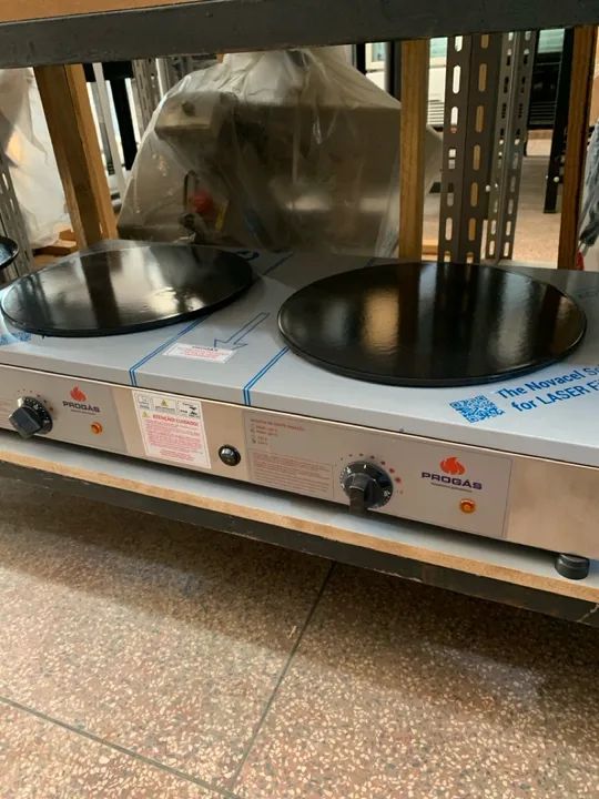 Chapa Dupla para Crepes - Progás - Foto 2