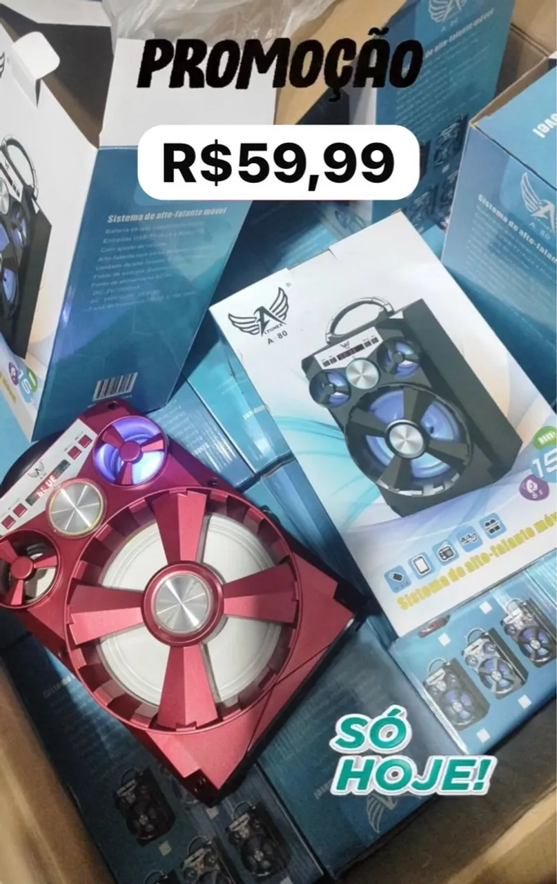 Caixa de Som bluetooth - Promoção Imperdível