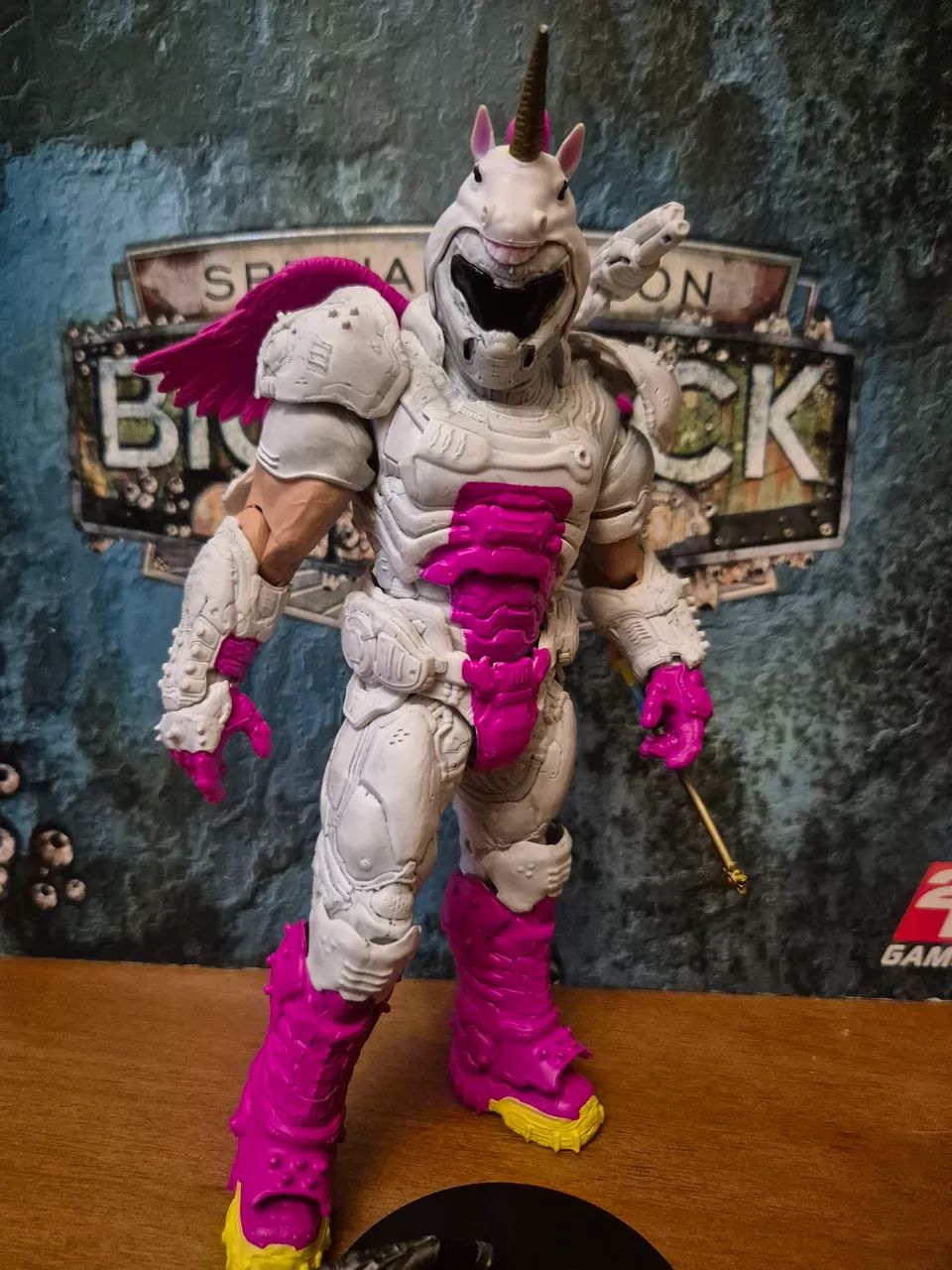 Doomicorn Doom Eternal Mcfarlane Completo! - Foto 2