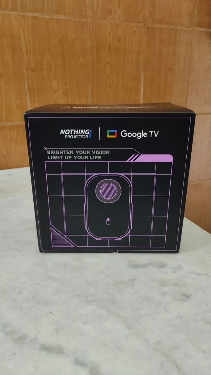 Projetor Google TV com WiFi Bluetooth, 1080P Full HD e 4K  - Foto 2
