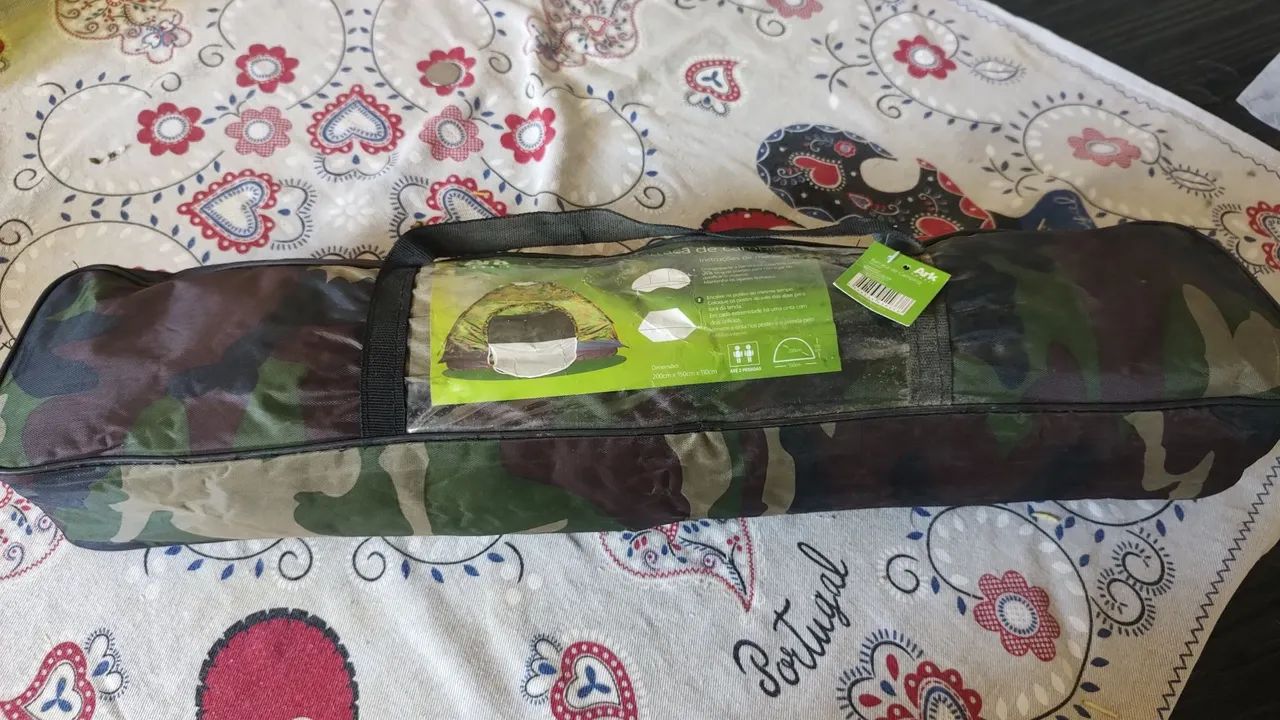 Barracas de Camping Camuflada - Acampamento Incrível! - Foto 4