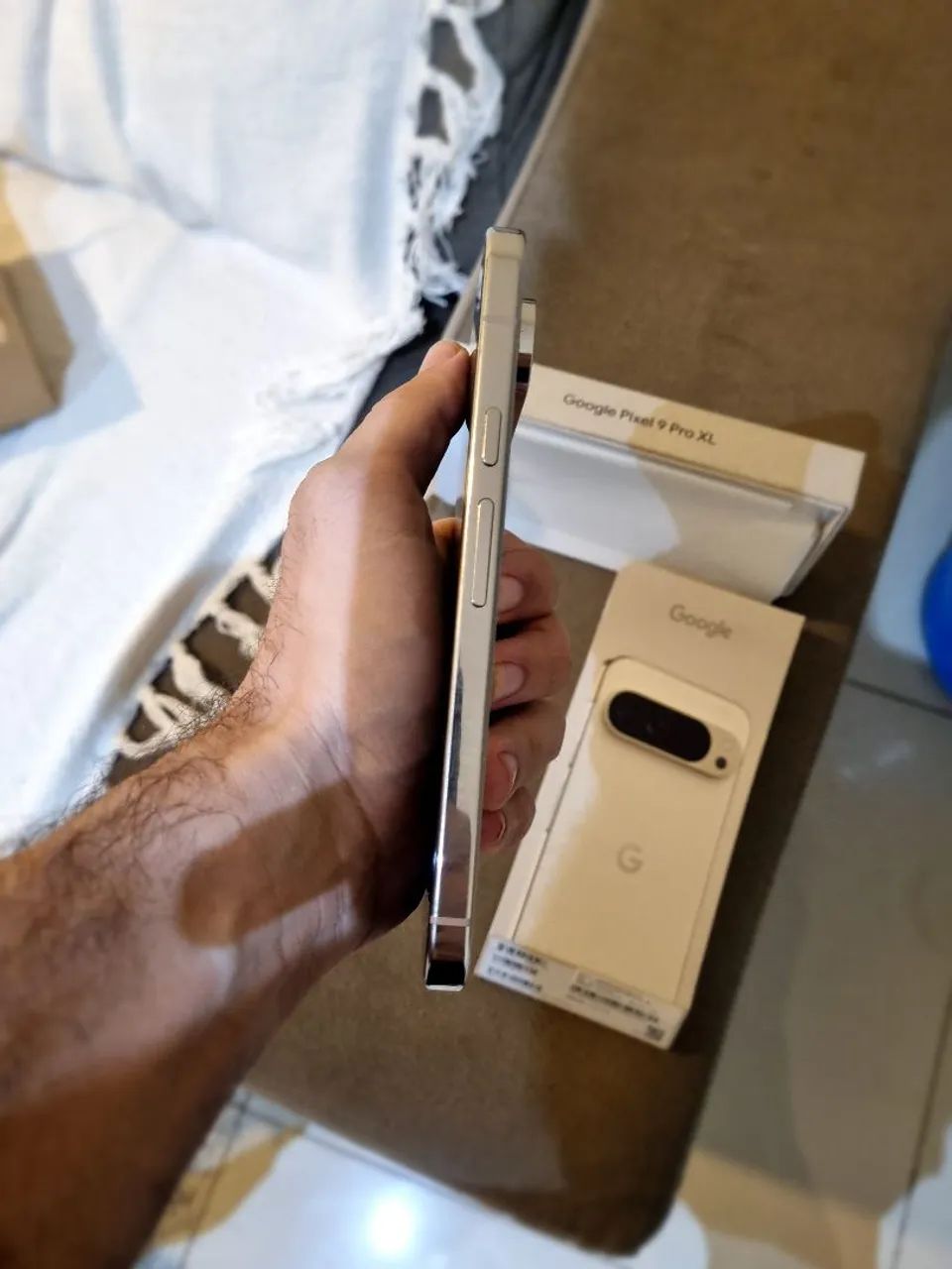 Google Pixel 9 Pro XL - Branco - 256gb/16gbRam - Celulares e