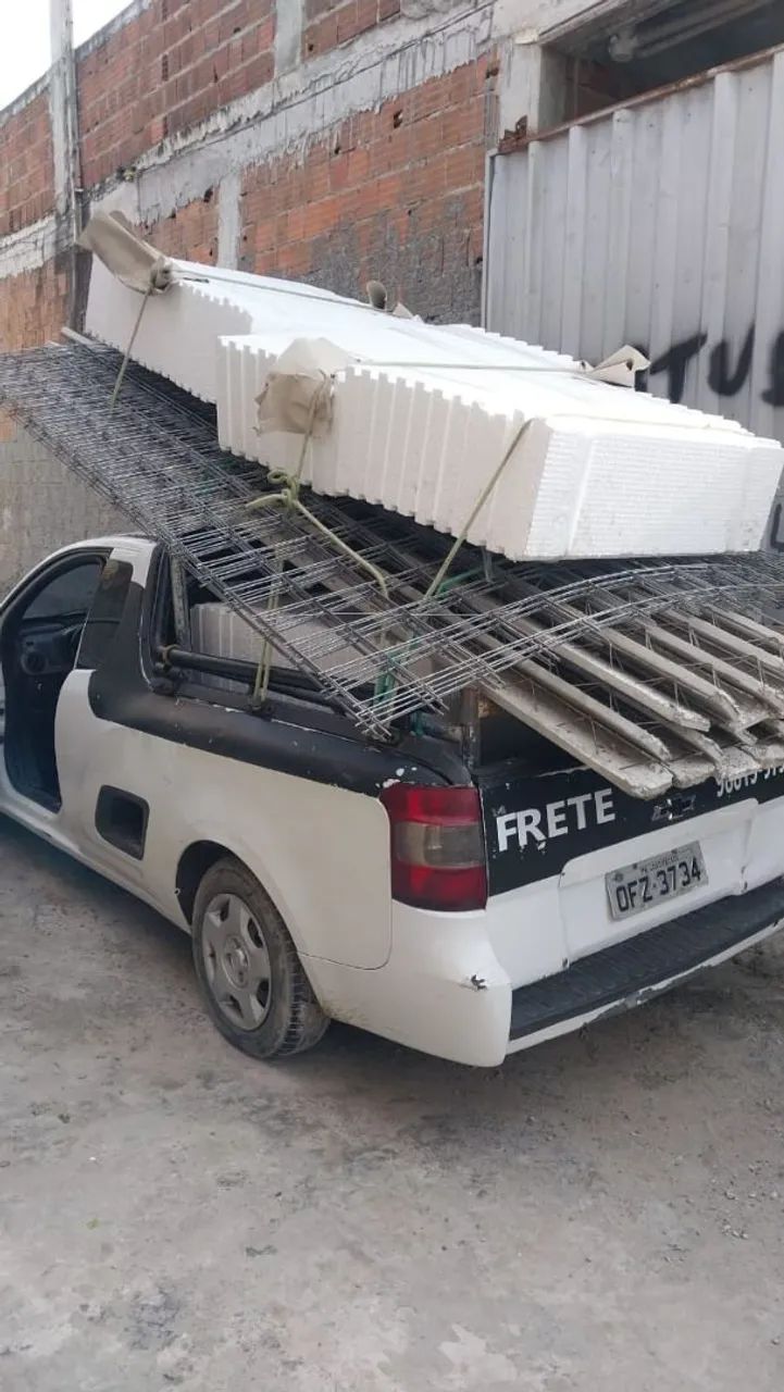 Lajes treliçada com isopor  - Foto 2