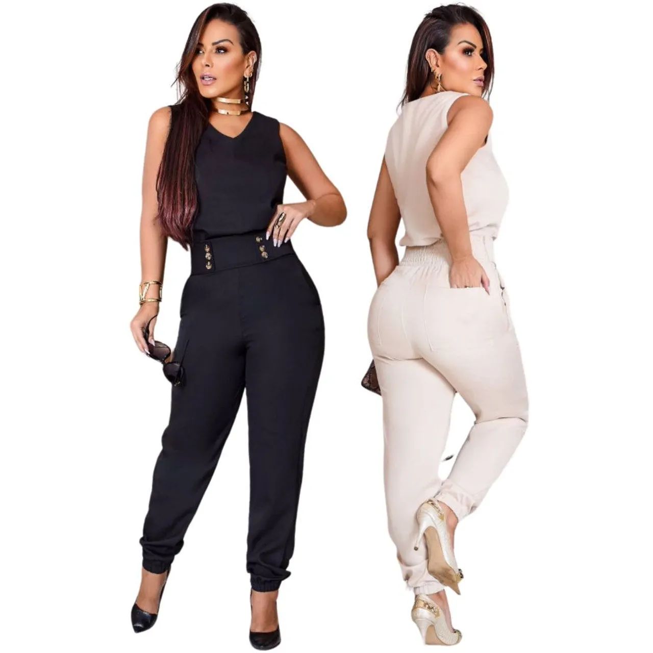 CONJUNTO CALÇA E BLUZA Diversas Cores - Foto 4