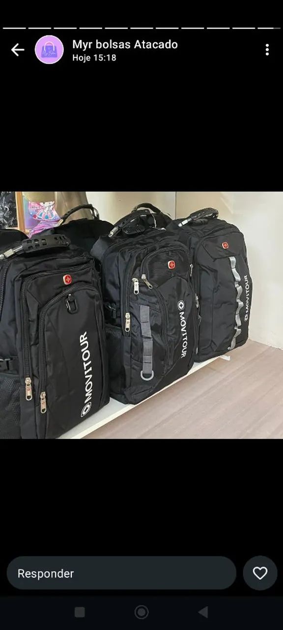 Mochila reforçada com capa de chuva - Foto 3