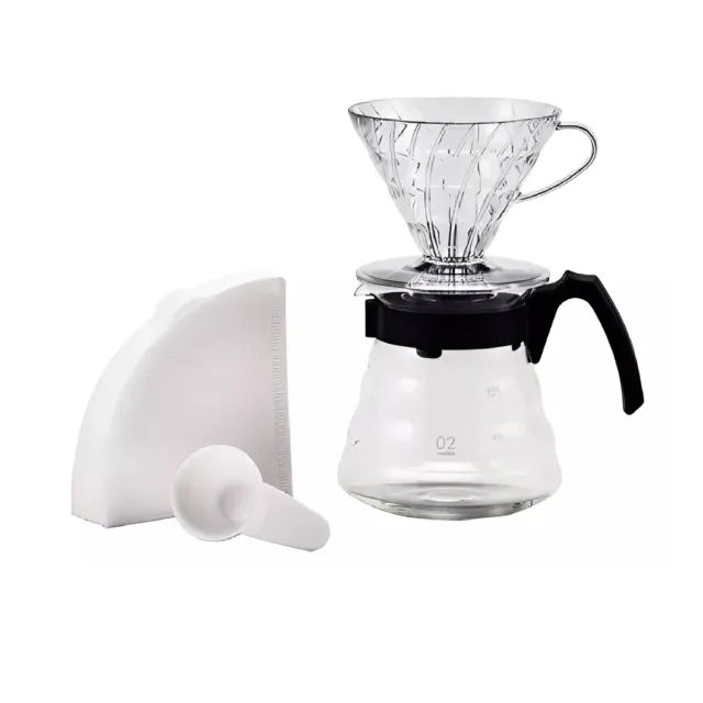 Conjunto V60 02 Craft Coffee Maker Hario - 600ml