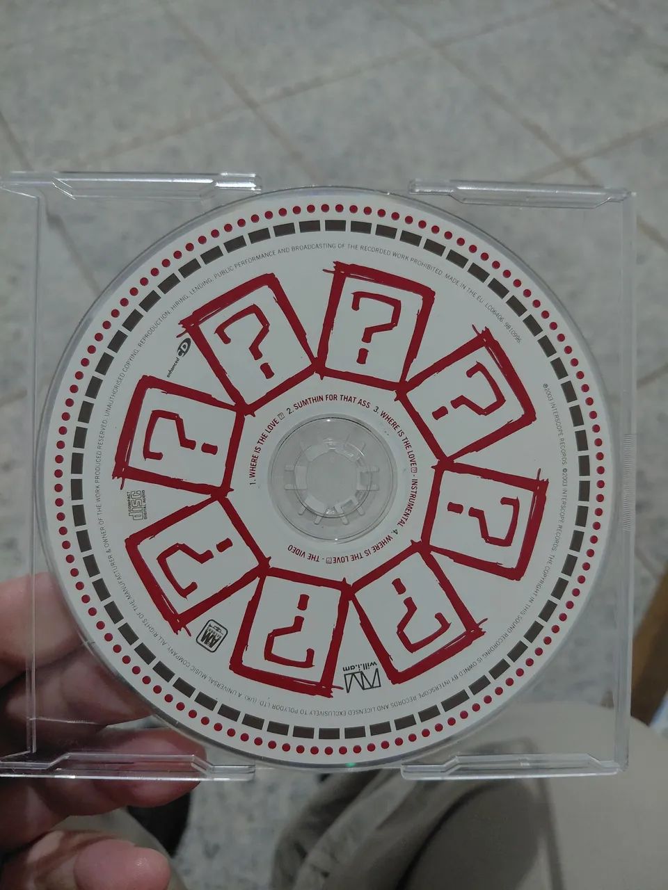 CD The Black Eyed Peas - Where Is The Love? - Foto 3