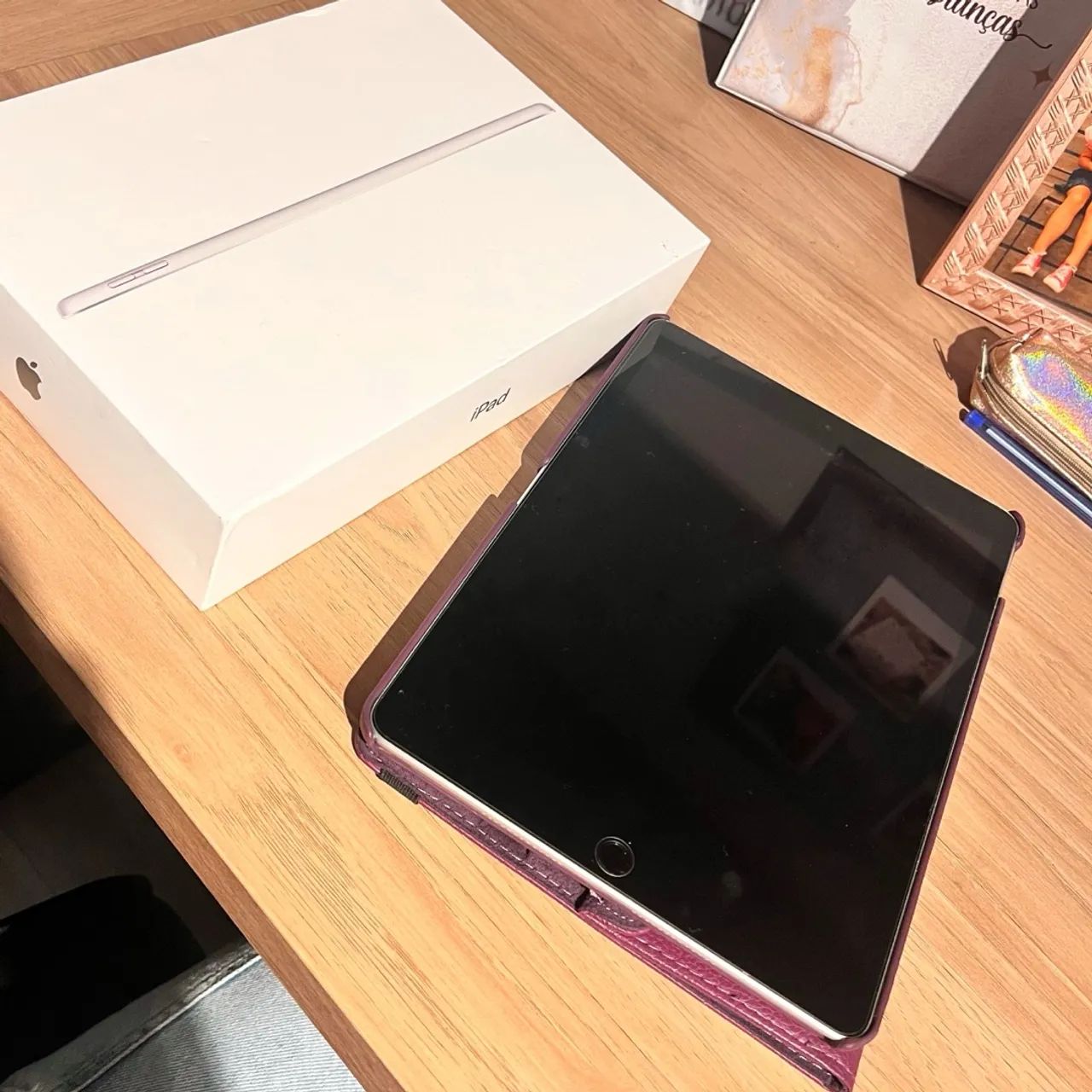 Ipad 9th generation Apple used gray with box and everything64166967100675120