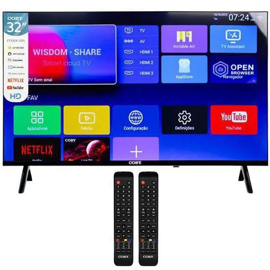 TV Coby LED  HD 32"