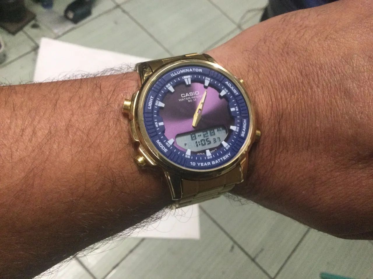 Relógio Casio Dourado - Original - Foto 2