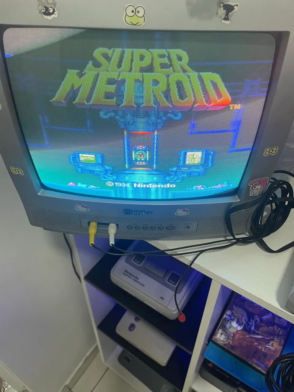 Super Metroid Original SNES Jogos de Vídeo Game Senador Camará