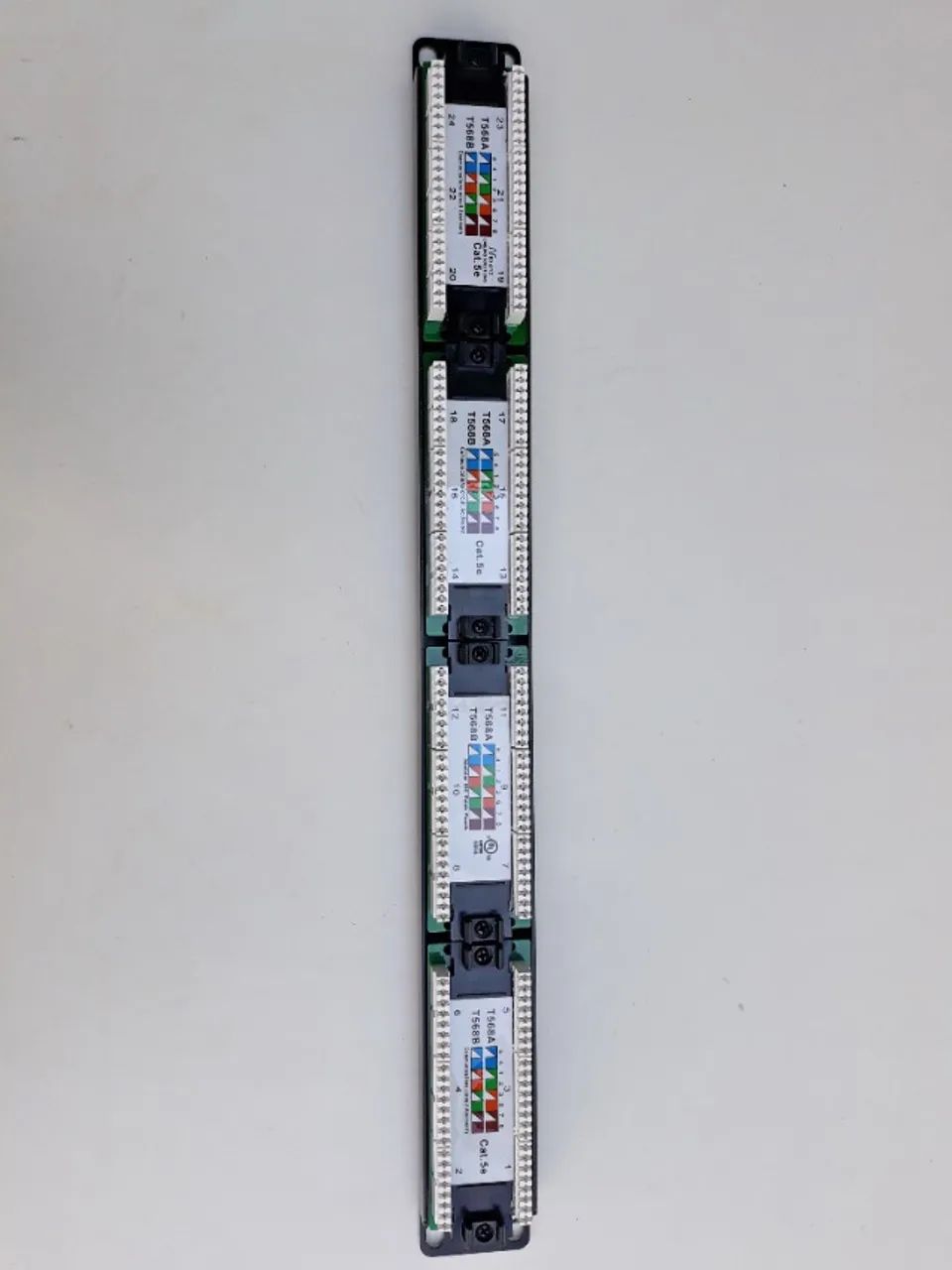 Patch Panel 24 Portas Cat5e Rj45 Utp Lan Rede - Foto 2