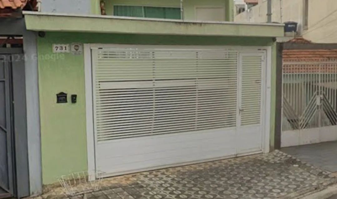 Portão de Alumínio Branco