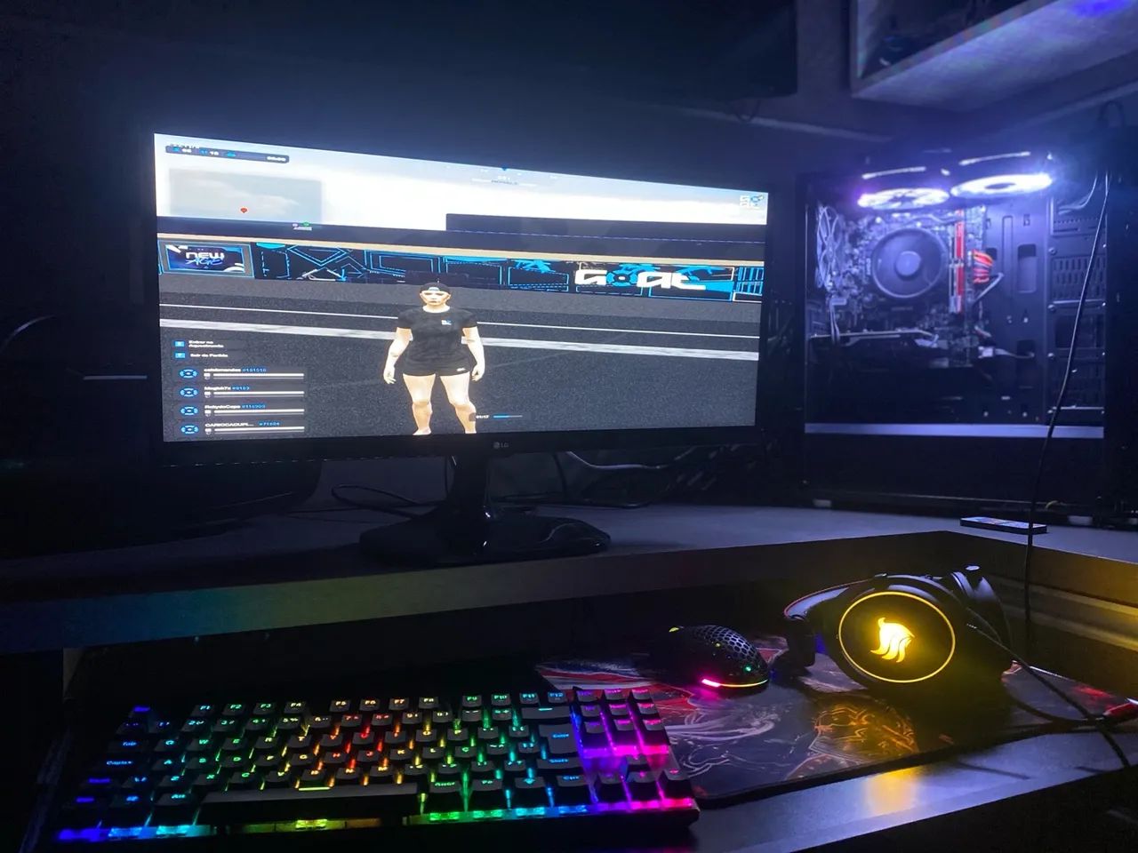 PC Gamer Completo com iluminação RGB - Foto 2