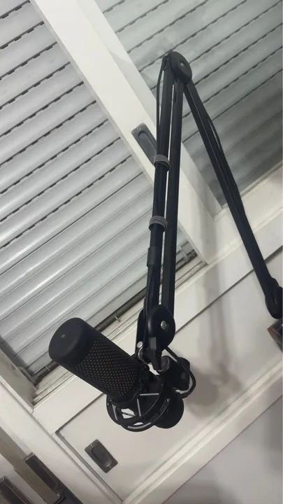 Microfone Gamer HyperX QuadCast S + Braço Articulado  - Foto 4