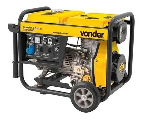 Gerador a Diesel Vonder GDV 5500 - 5,5 kVA - Foto 2