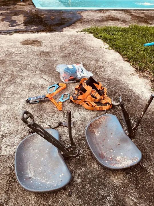 2 Cadeira de Pintura balancin 