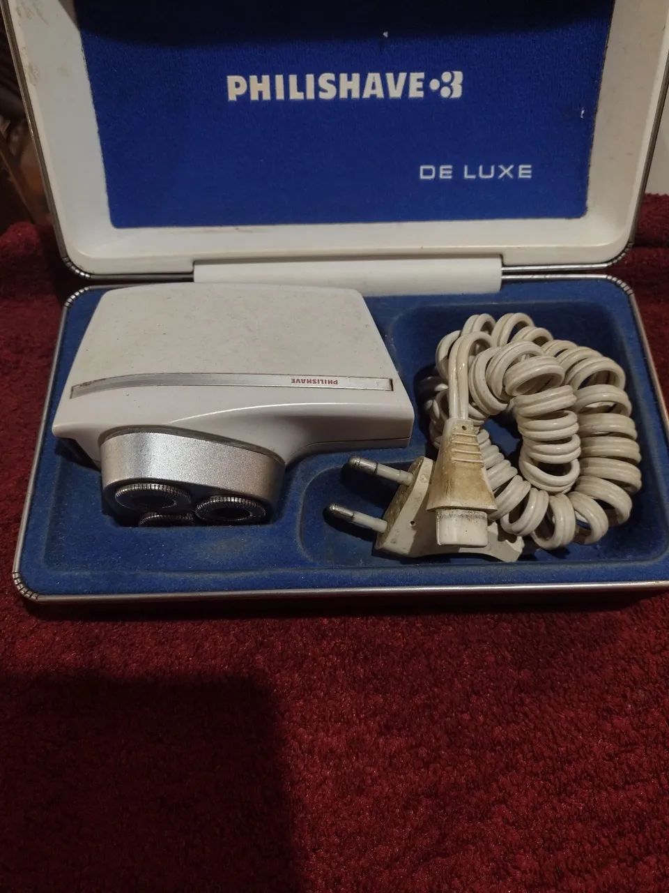 Barbeador Antigo Philishave de Luxe  - Foto 2