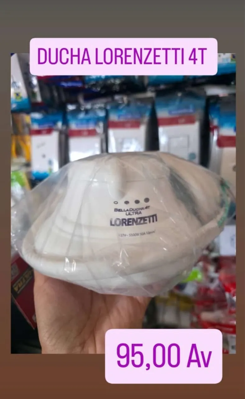 Ducha Lorenzetti 4T Bella Ducha Ultra