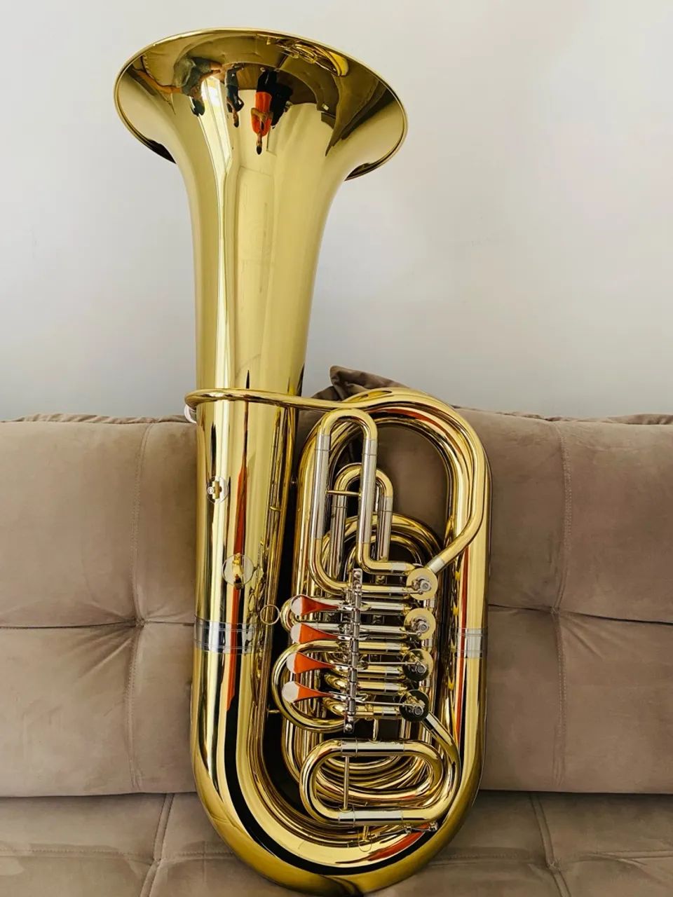 Tuba 4/4 HBB-200L NOVA 4 rotores 19mm calibre COM GARANTIA - Foto 4