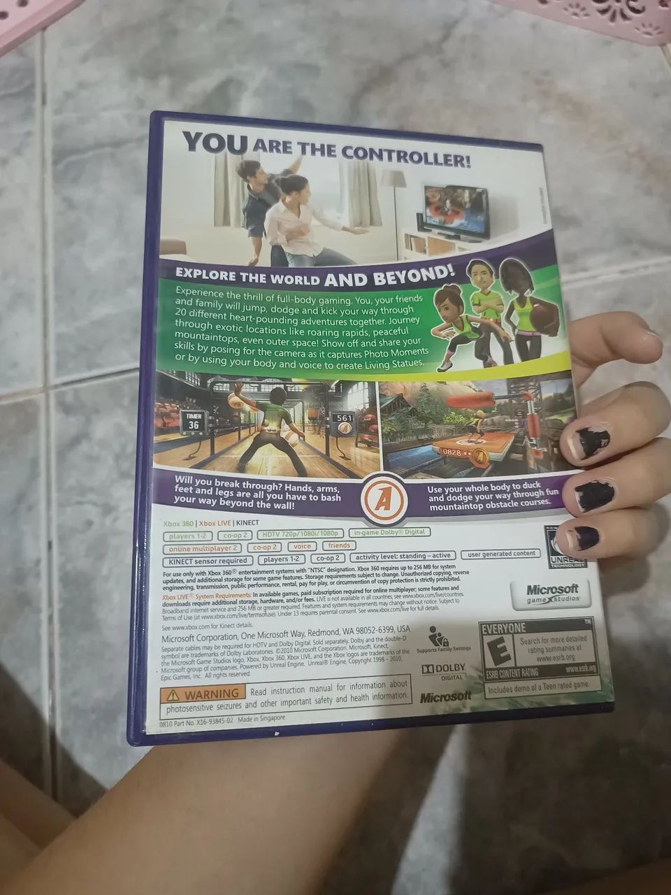 Jogo p/ Xbox 360 - Kinect Adventures  - Foto 2