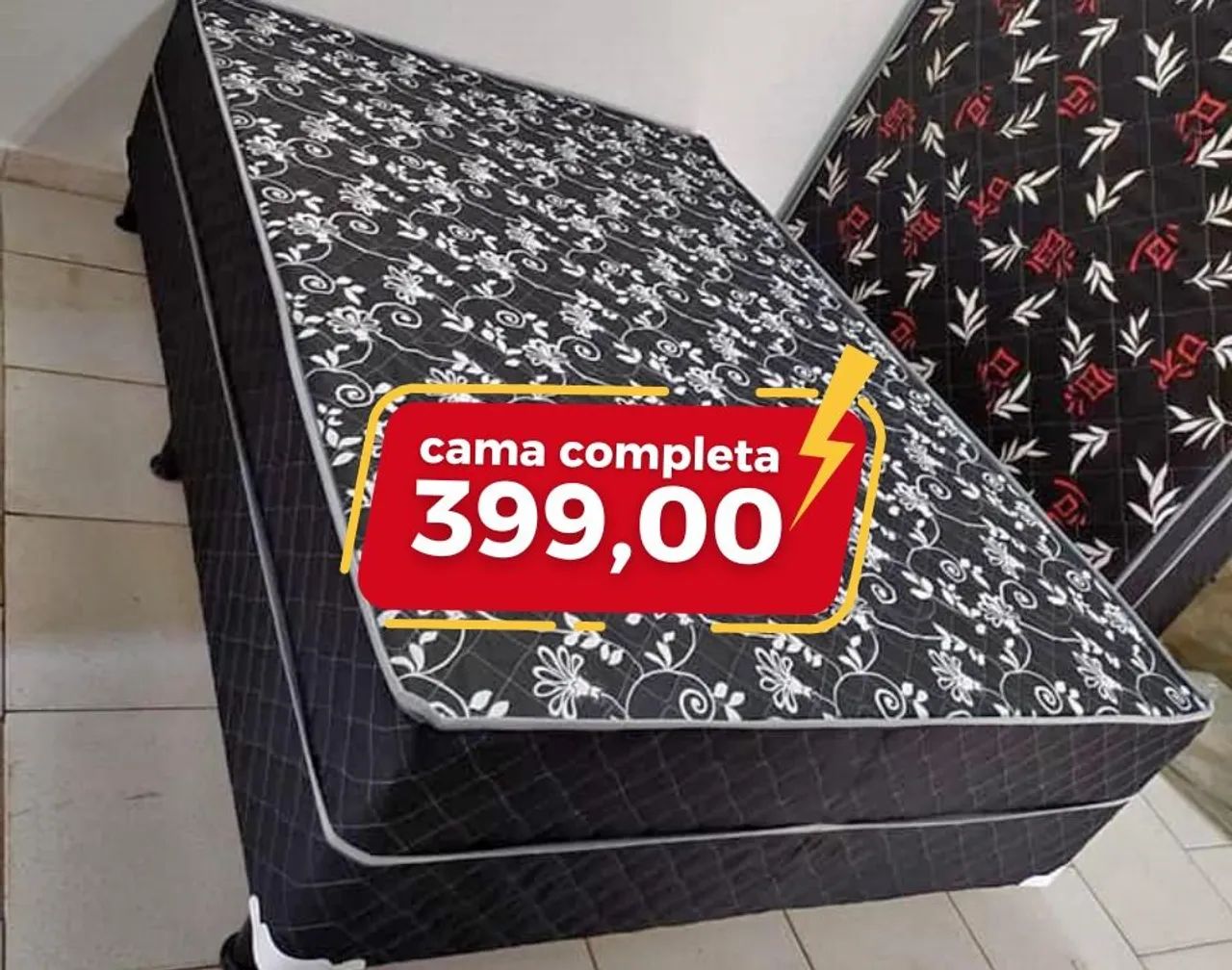CAMA BOX CASAL CONJUGADA - FRETE GRÁTIS 