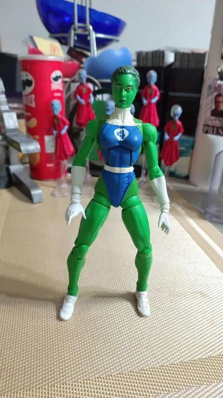 She Hulk Sdcc Marvel Legends Exclusive Mulher HULK Quarteto Fantástico 2007 Hasbro