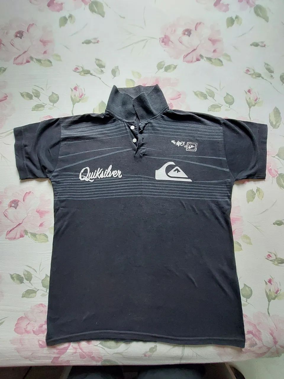 Camisa Polo Quiksilver, tamanho M. - Foto 2