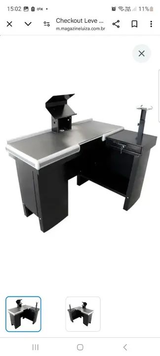 Check-out vários tamanhos 