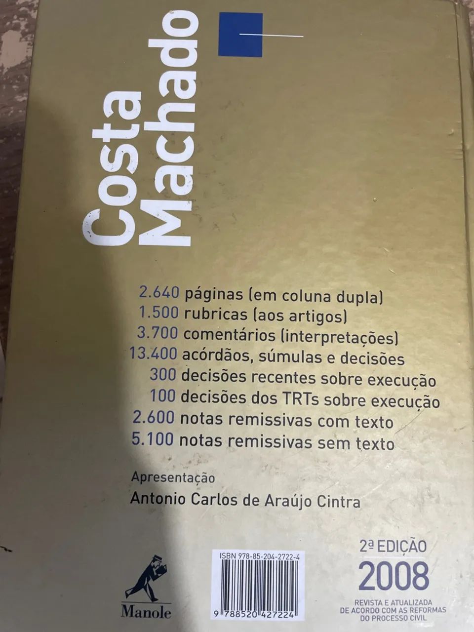 Código de Processo Civil - Costa Machado - 2ª Edição 2008 - Foto 2