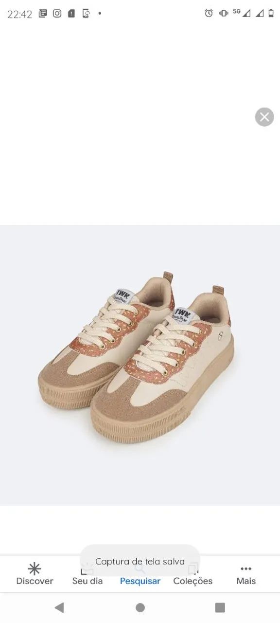 Tênis feminino Pampili 36 