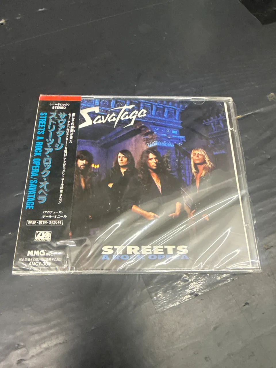 CD - SAVATAGE - STREETS A ROCK OPERA - JAPONÊS COM OBI - CDs, DVDs