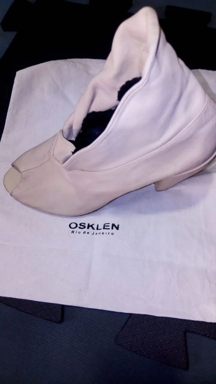 Sapatos Osklen Bege - Foto 4