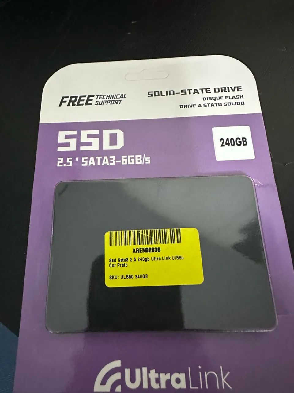 SSD 240gb novo *LACRADO*