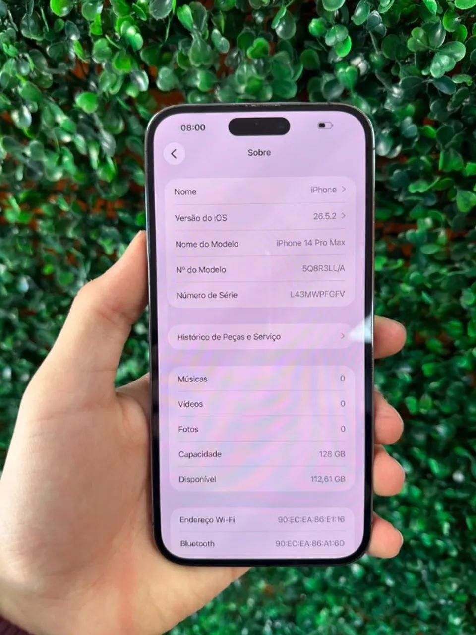 IPHONE 14 PRO MAX 128GB - SEMINOVO - 90 DIAS DE GARANTIA LOJA - Foto 5