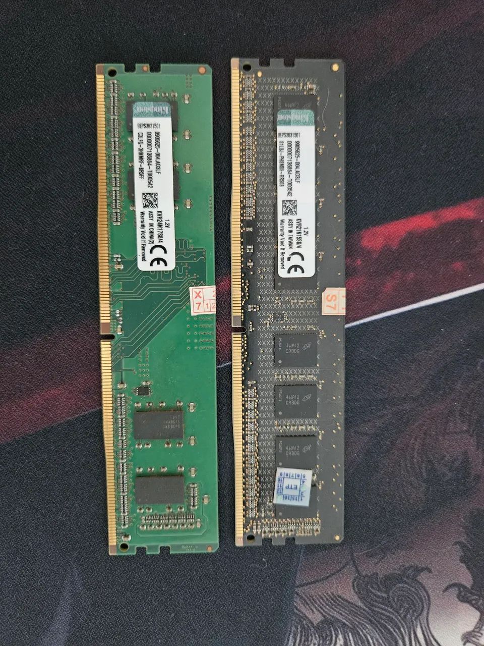 Duas memórias 4gb ddr4 - Foto 2