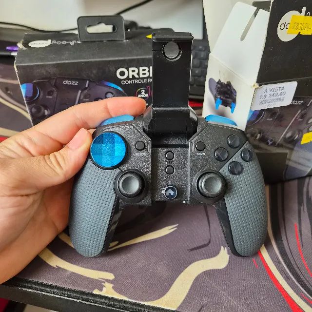 2 Controles Dazz Orbiter Bluetooth - Android, PC e TV Box (o par) - Foto 2