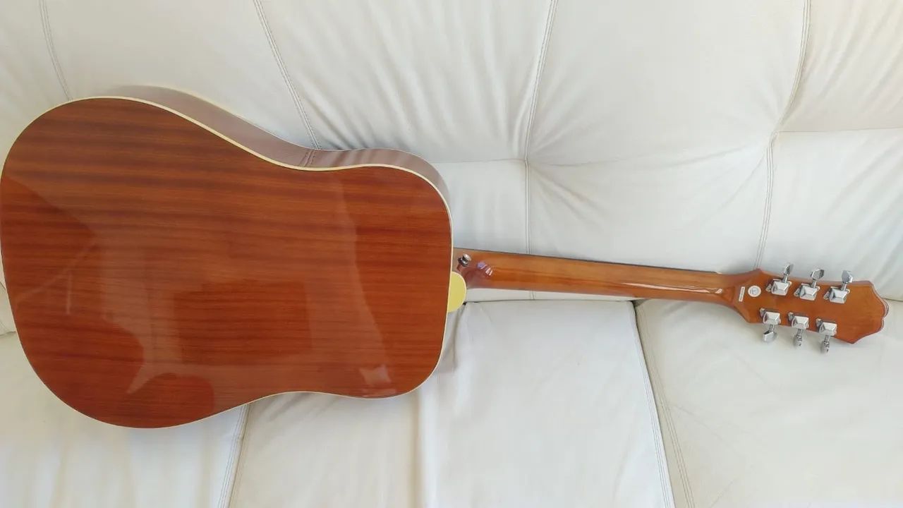 Violão Epiphone 6 cordas + Hardshell case - Foto 4