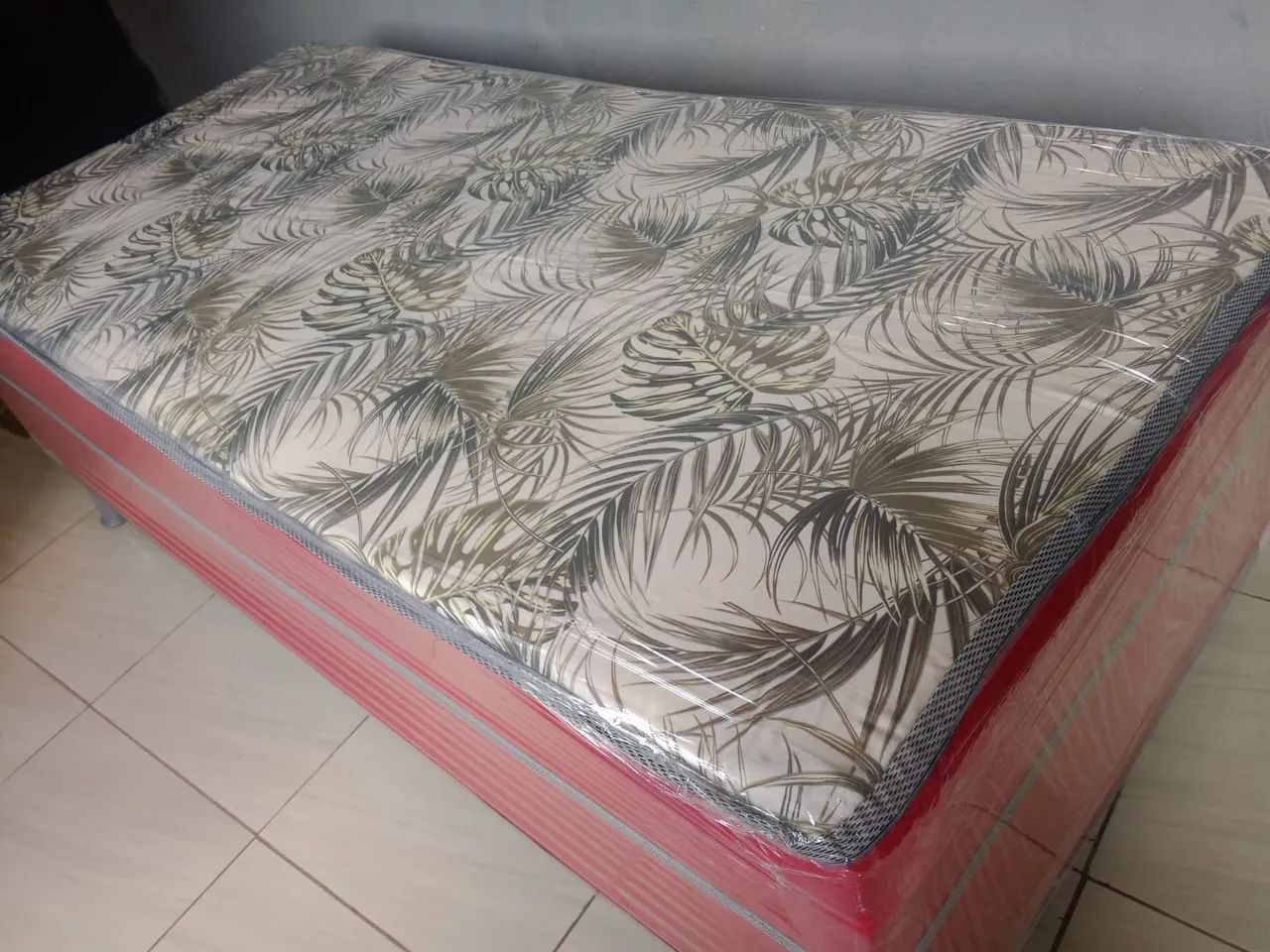 Cama de solteiro de espuma alta - Foto 4