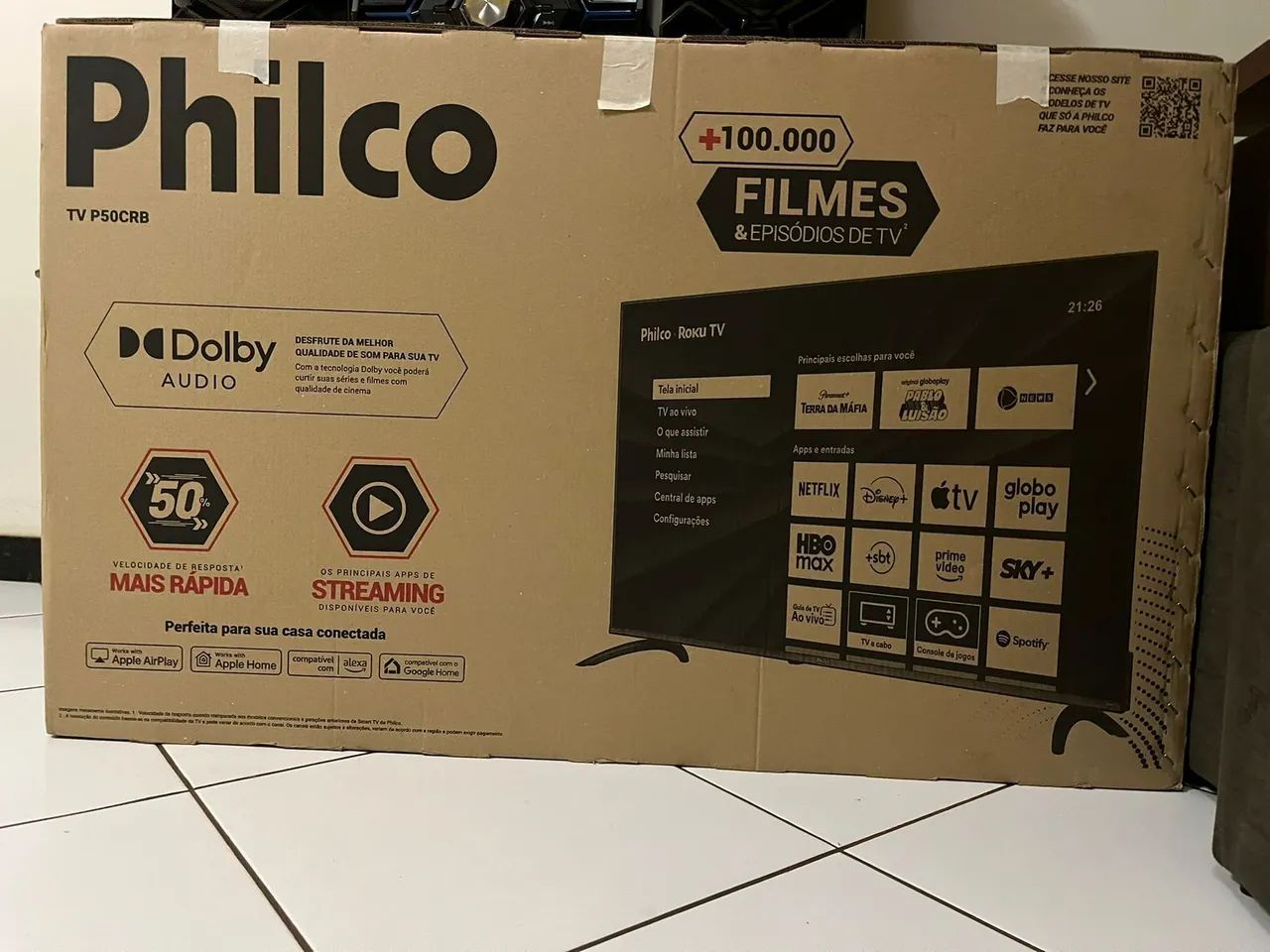 Philco Fast Smart TV 50' - Foto 3