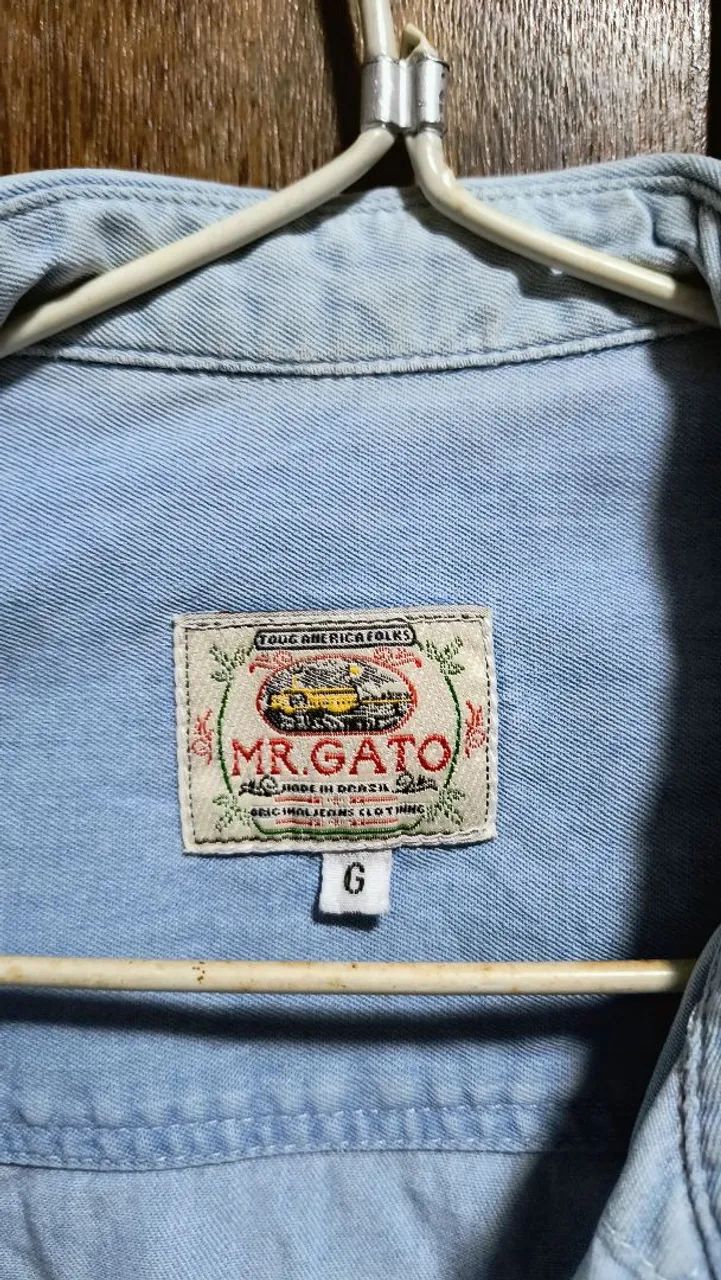 Camisão jeans Mr. Gato - Foto 4