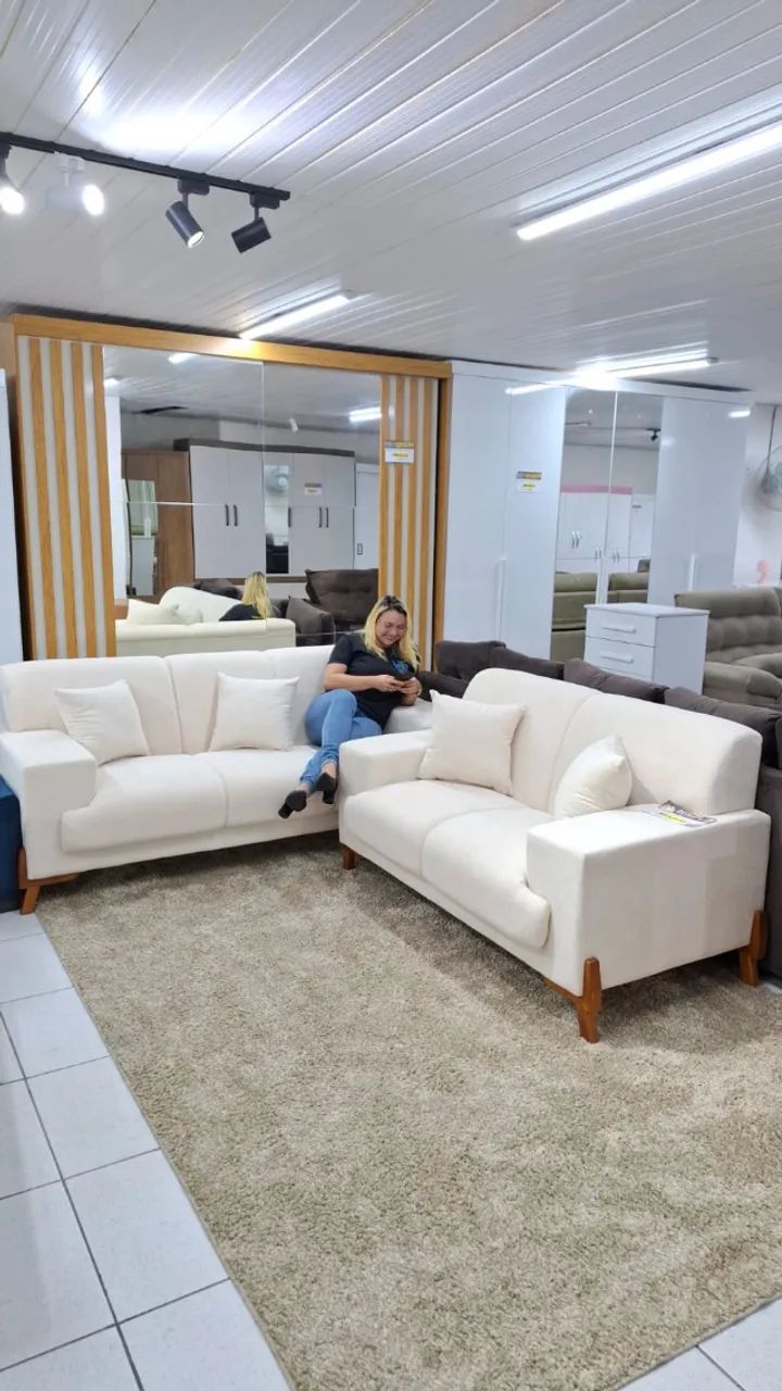 Sofá De 2 E 3 Lugares  - Foto 2