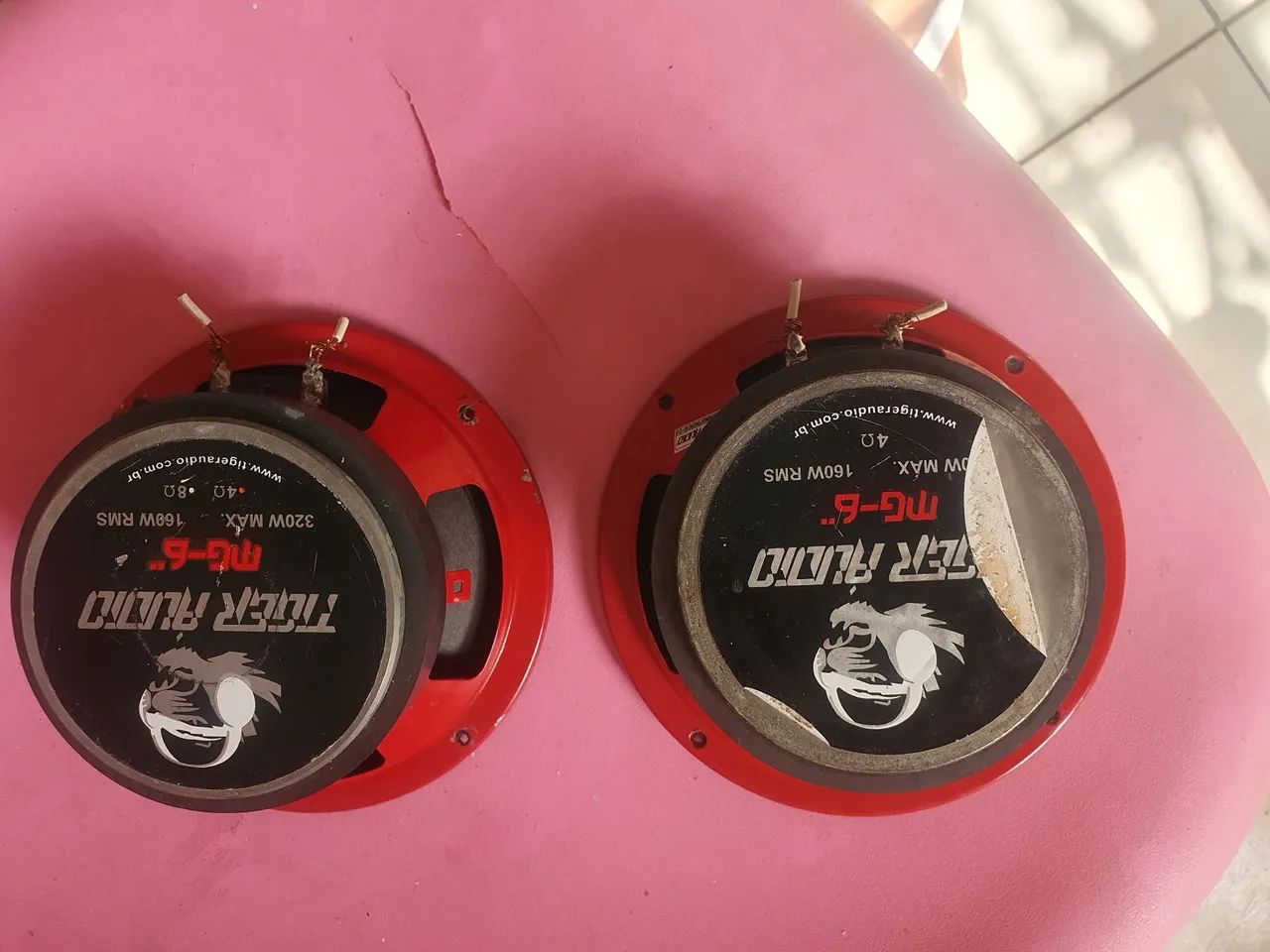 Cone seco de 6 polegadas tiger 160w RMS. - Foto 2