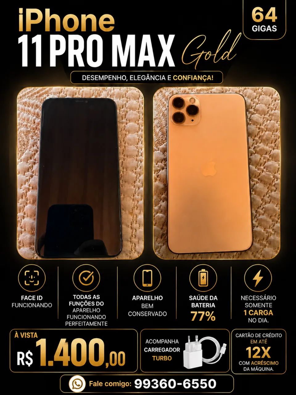 iPhone 11 Pro Max 64gb