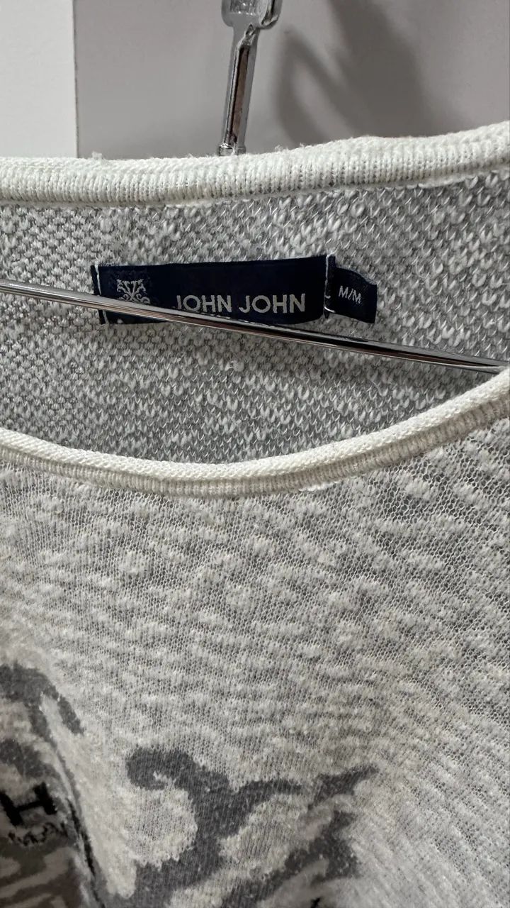  Blusa Masculina John John manga comprida - Foto 3