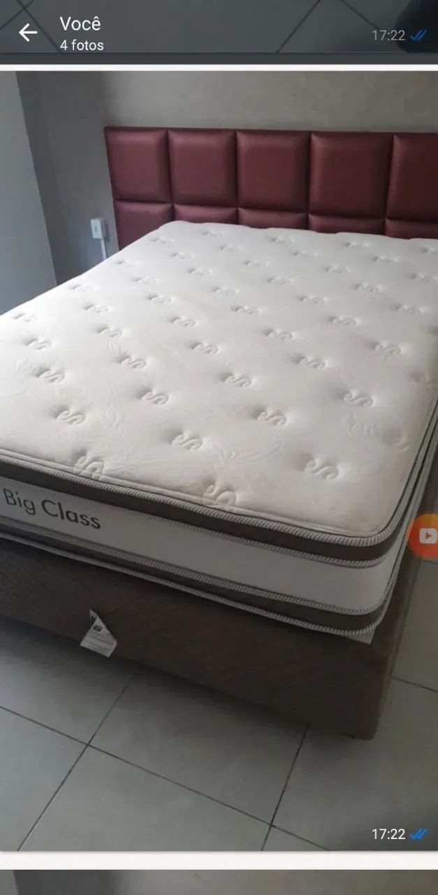 Cama box casal de ótima qualidade  - Foto 2